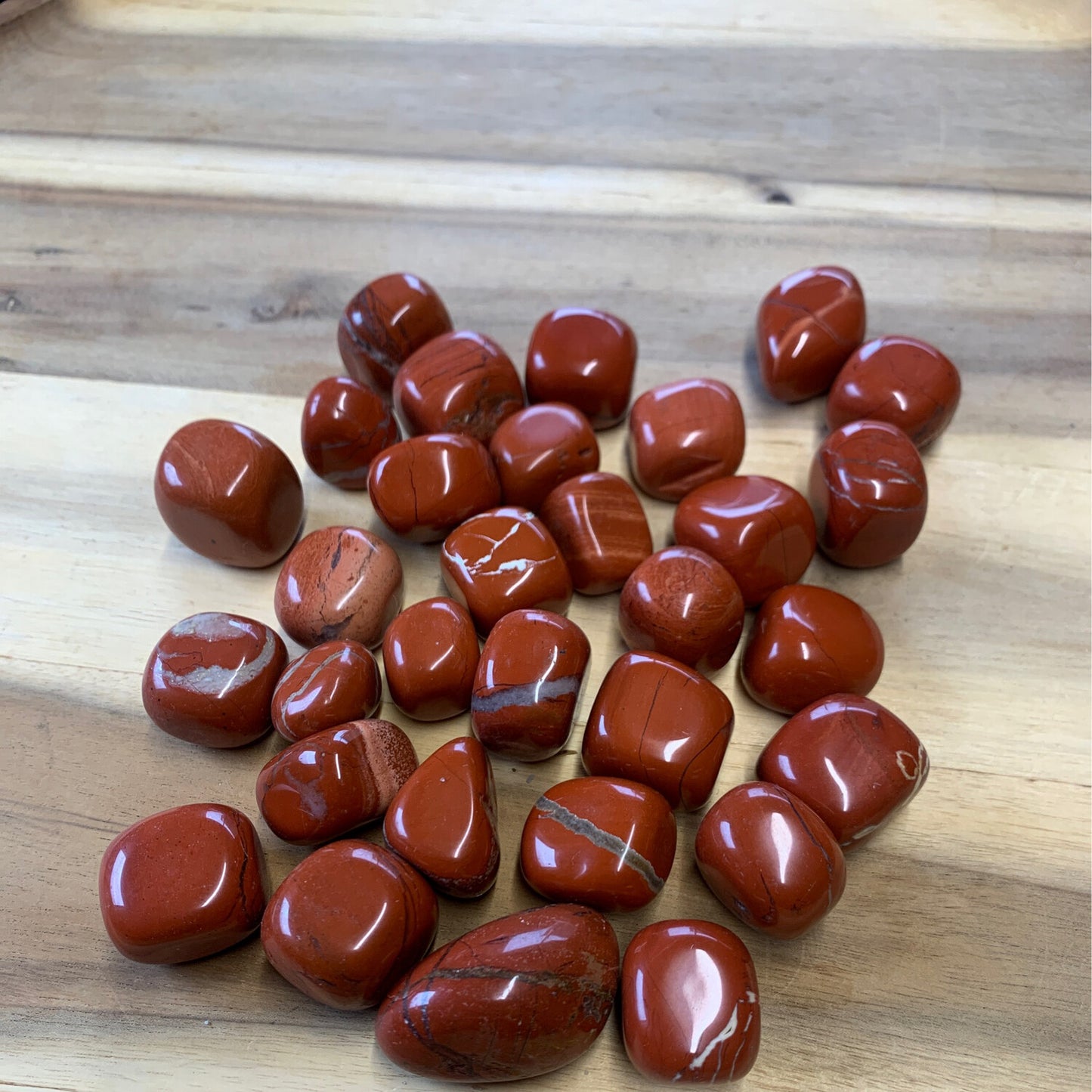 RED JASPER TUMBLES