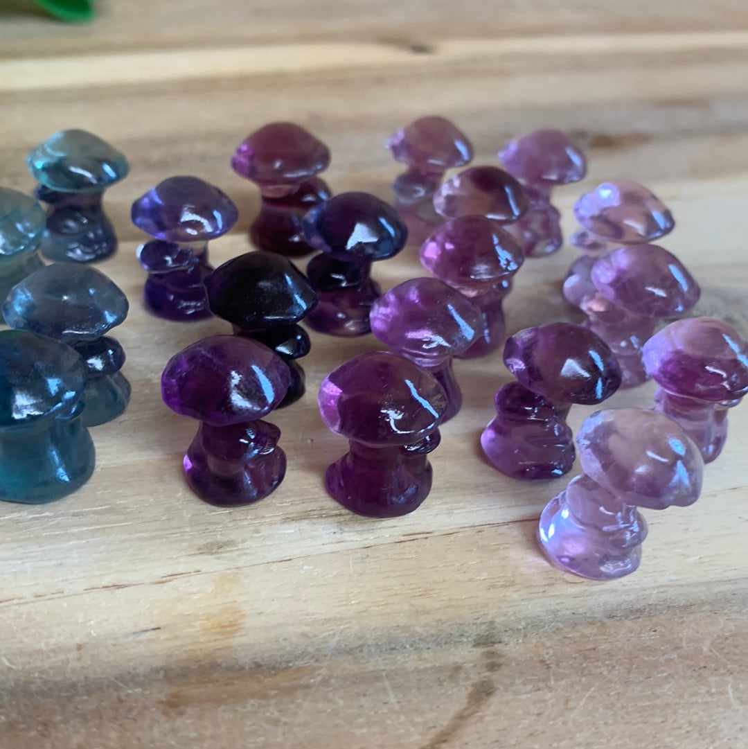 FLUORITE MINI CARVINGS