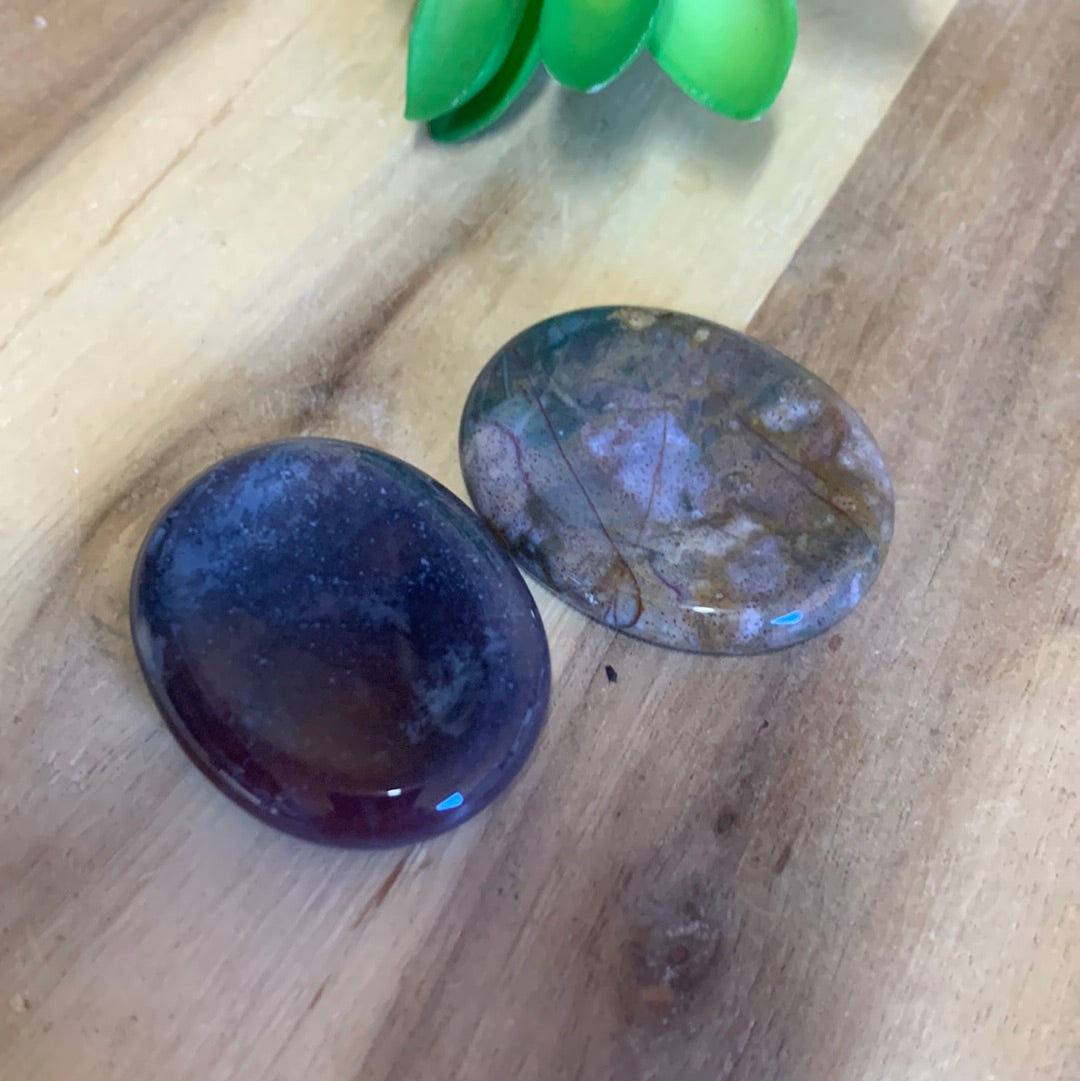 OVAL & TEAR DROP WORRY STONES