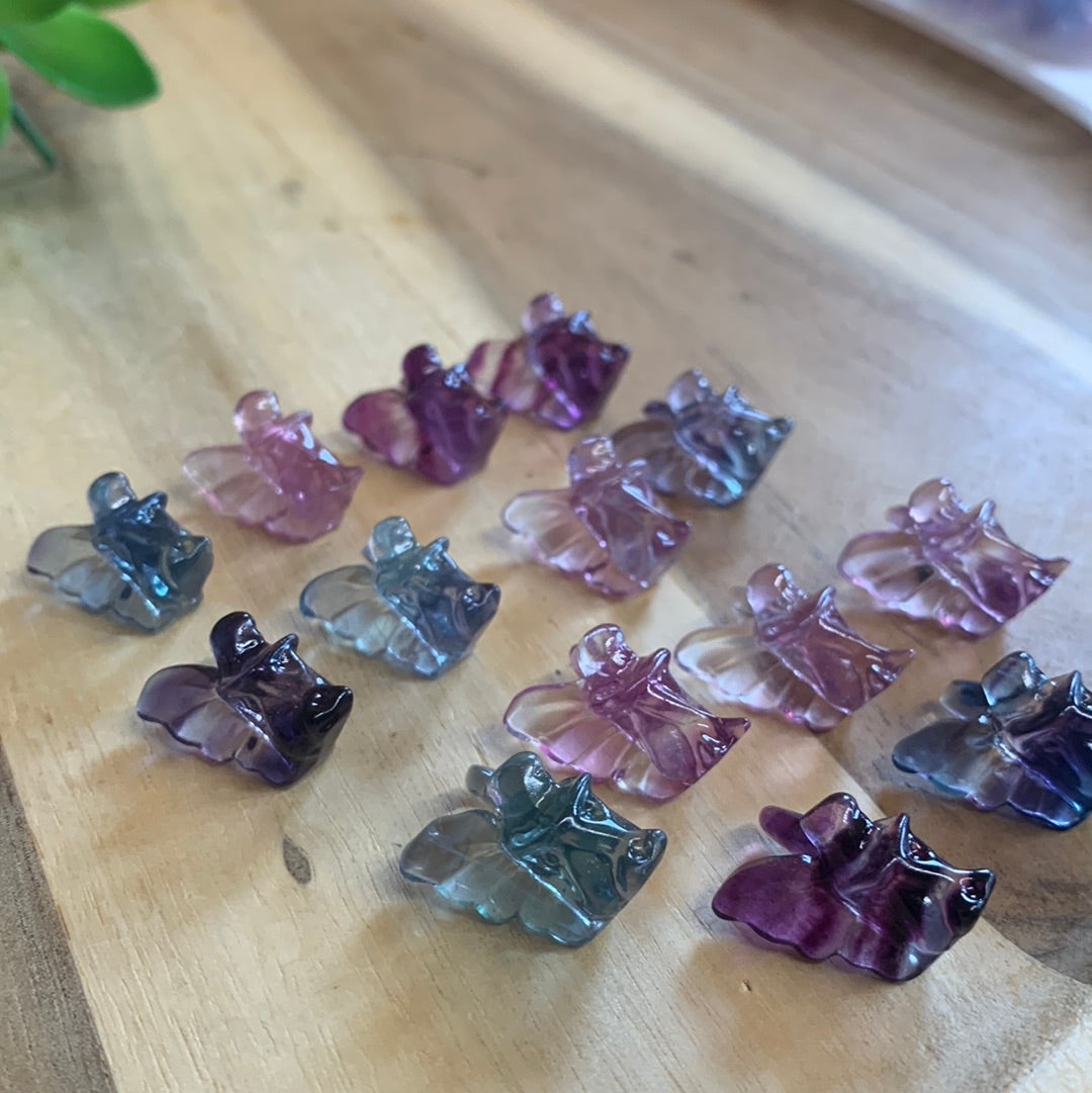 FLUORITE MINI CARVINGS