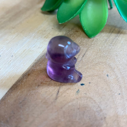 FLUORITE MINI CARVINGS