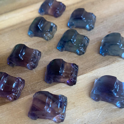 FLUORITE MINI CARVINGS