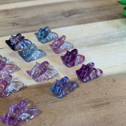 FLUORITE MINI CARVINGS