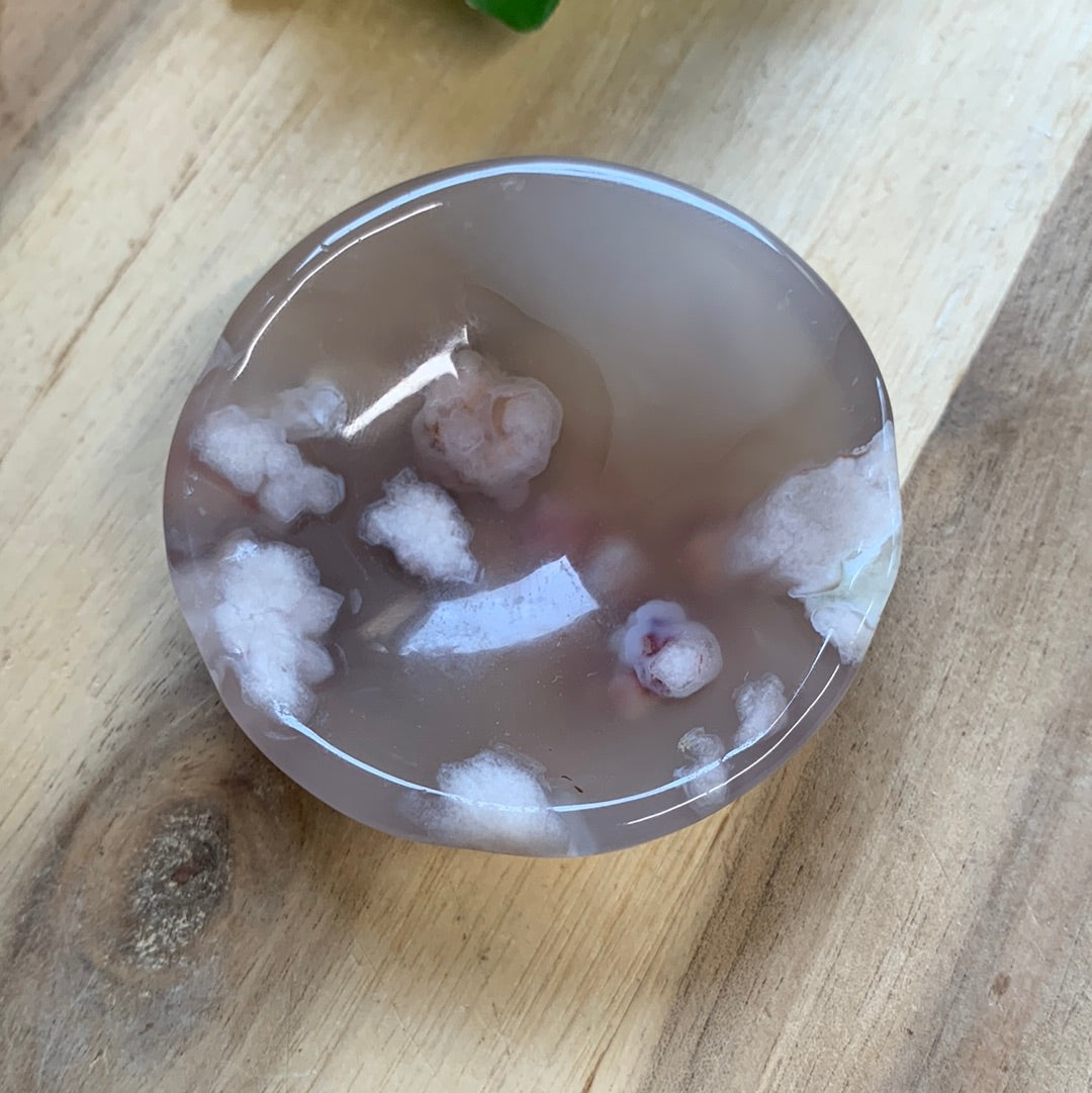 FLOWER AGATE BOWLS