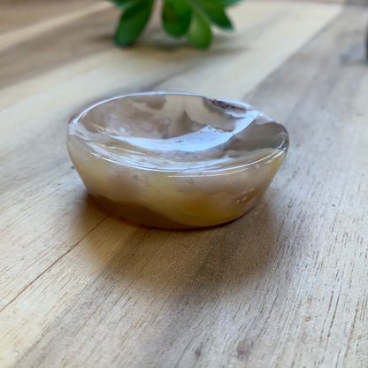 FLOWER AGATE BOWLS