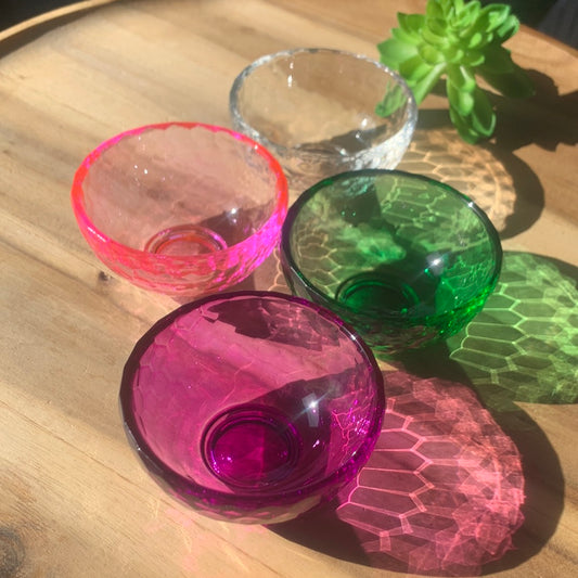 GLASS BOWLS - MEDIUM (NON CRYSTAL)