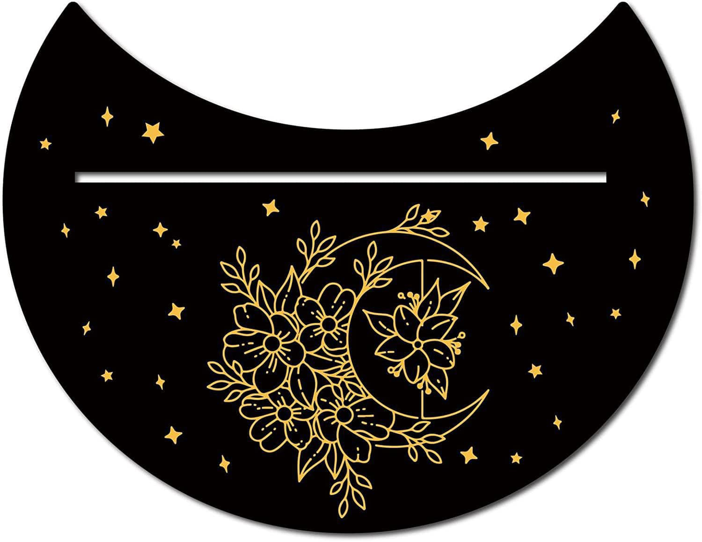 MOON SHAPE TAROT CARD HOLDER