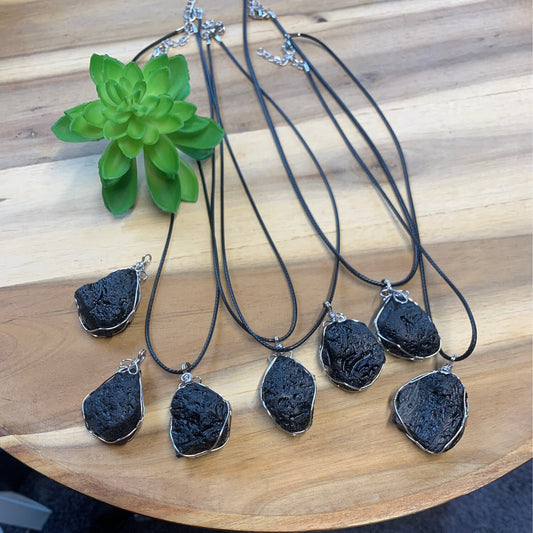 TEKTITE NECKLACE